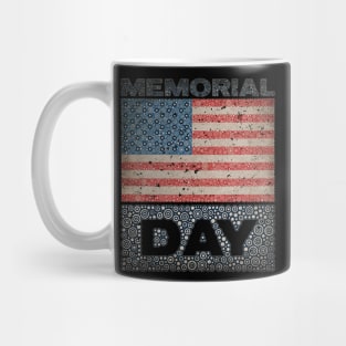 MEMORIAL DAY & LARGE FLAG Mug